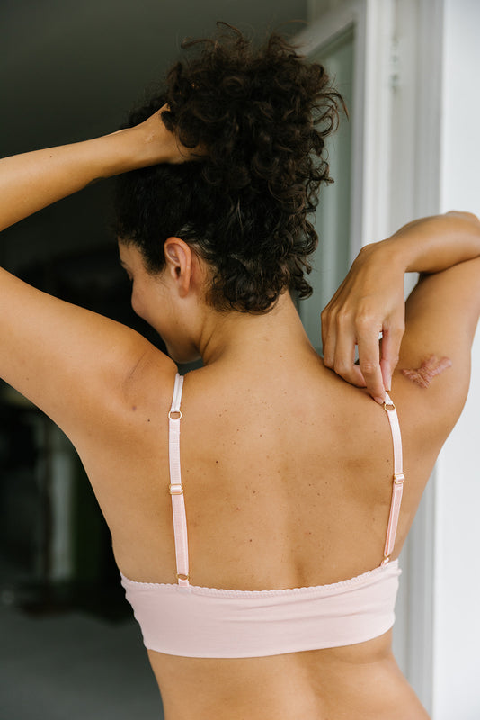 Emily Pink embroidered Bra