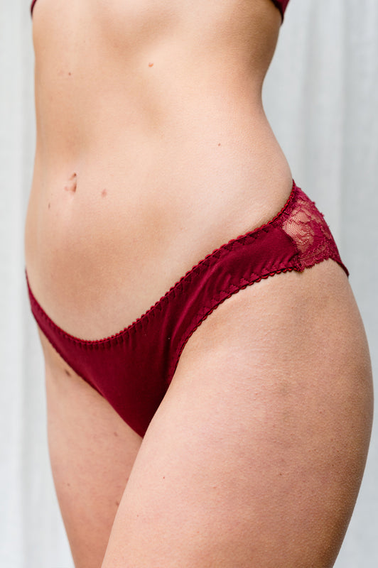 Emily Burgundy Brief