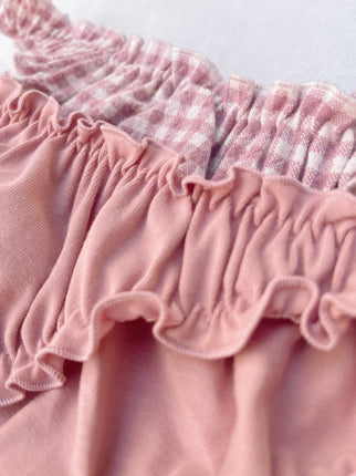 Knicker 2 Pack Organic cotton Pink Gingham