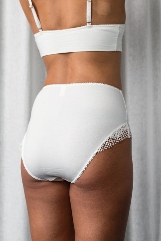 Heather Ivory Organic Cotton & Bamboo Jersey brief