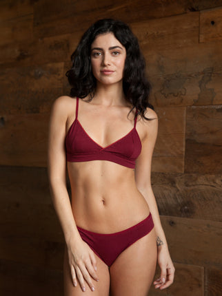 Ninette Ruby Organic Bra & Brief Set - Luva Huva