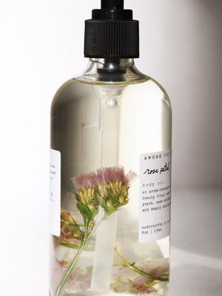 Among The Flowers- Rose Petal Bath/Body Oil - Luva Huva