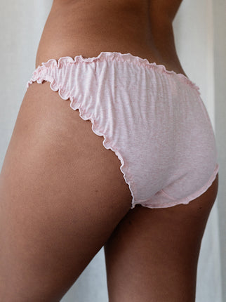 Naturally Dyed Organic Cotton Frilly Knicker