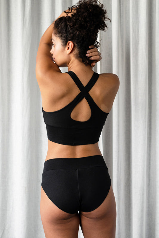Organic Cotton & Bamboo jersey Ana Bra & Brief
