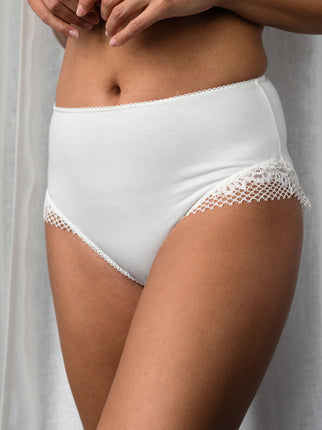 Heather Ivory Organic Cotton & Bamboo Jersey brief