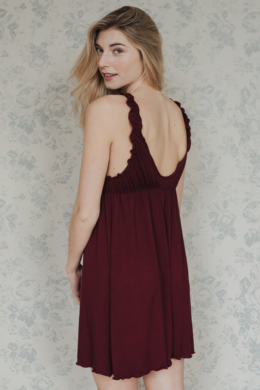 Mulberry Bamboo Nightie - Luva Huva