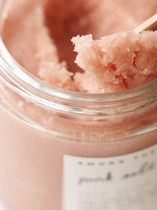 Among The Flowers- Salt Scrub-Pink Salt - Luva Huva