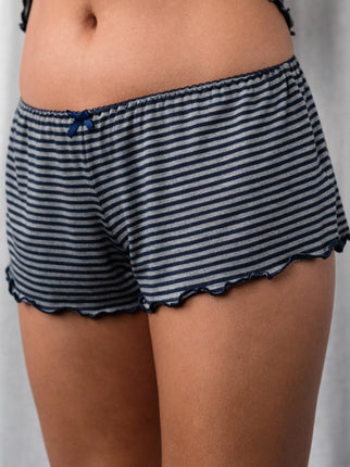 Stripe Bamboo Jersey Short