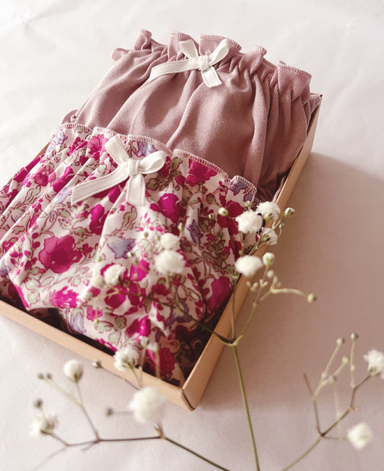 2 Pack Limited Edition Liberty Print Knicker Gift Box