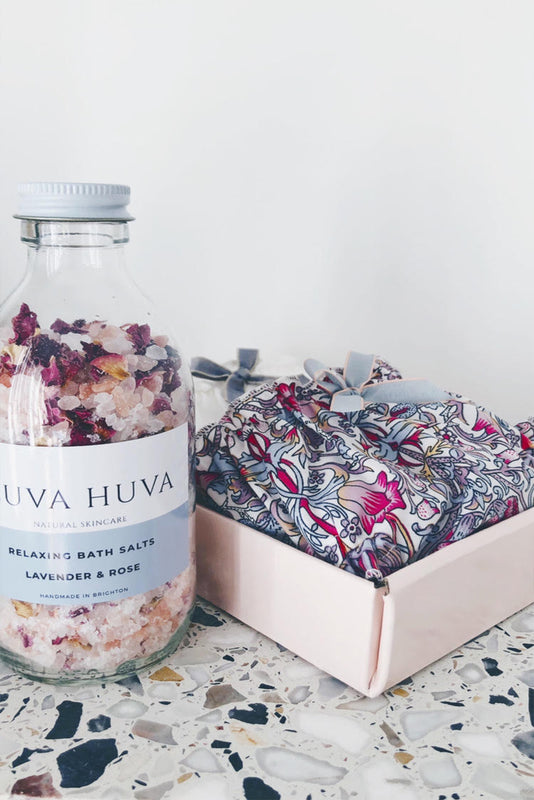 Lavender & Rose Bath Salts - Luva Huva