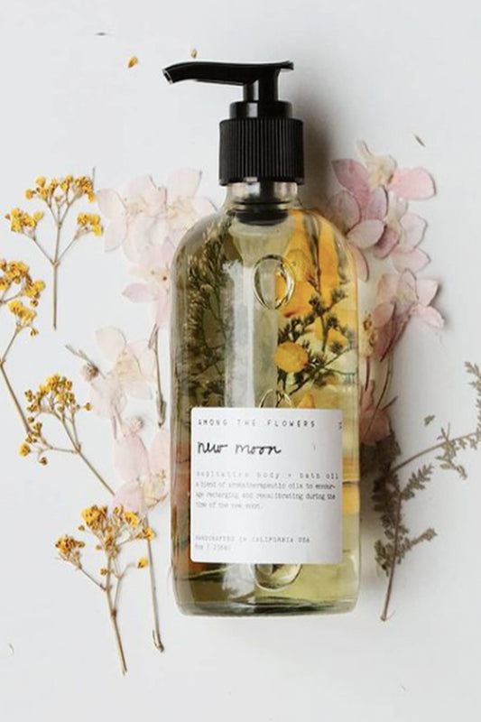 Among The Flowers- New Moon Bath/Body Oil - Luva Huva