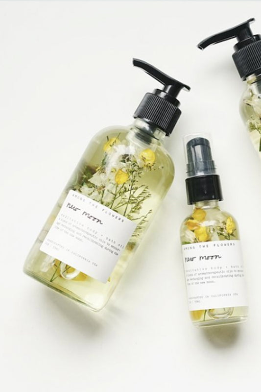 Among The Flowers- New Moon Bath/Body Oil - Luva Huva