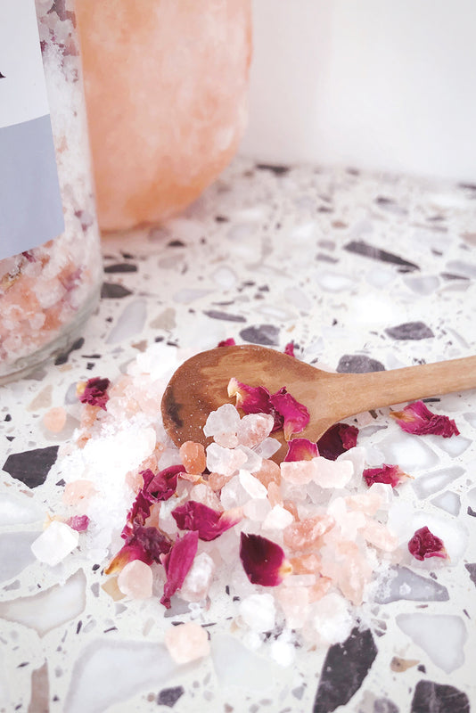 Lavender & Rose Bath Salts - Luva Huva