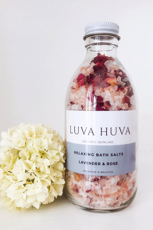 Lavender & Rose Bath Salts - Luva Huva